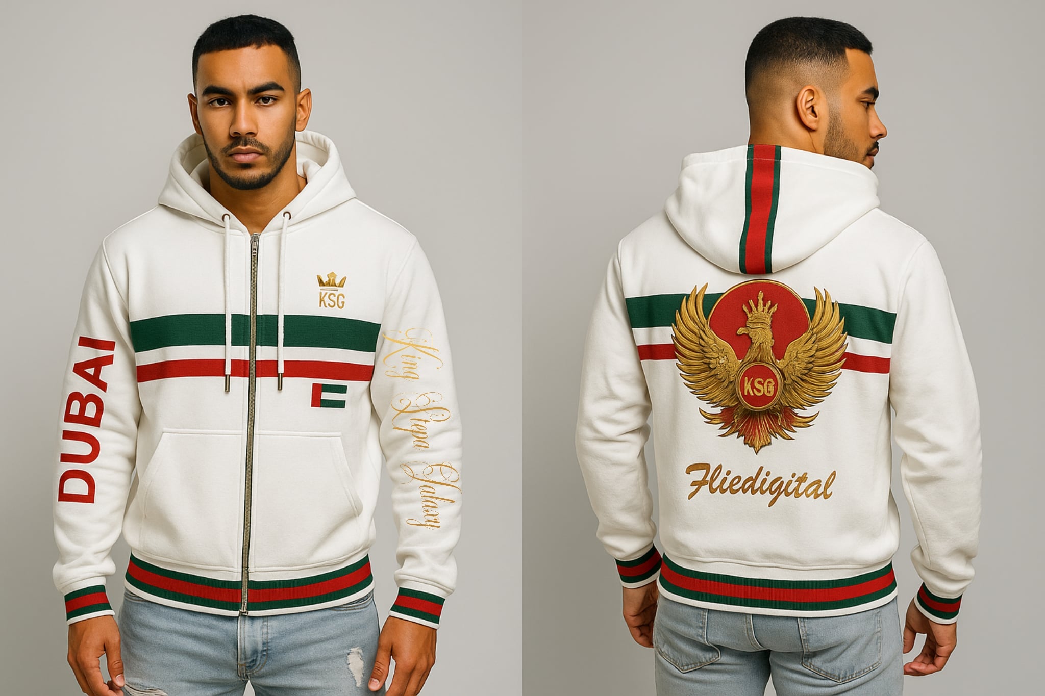 KSG/Fliedigital Hoodie                (Limited Nation Edition)