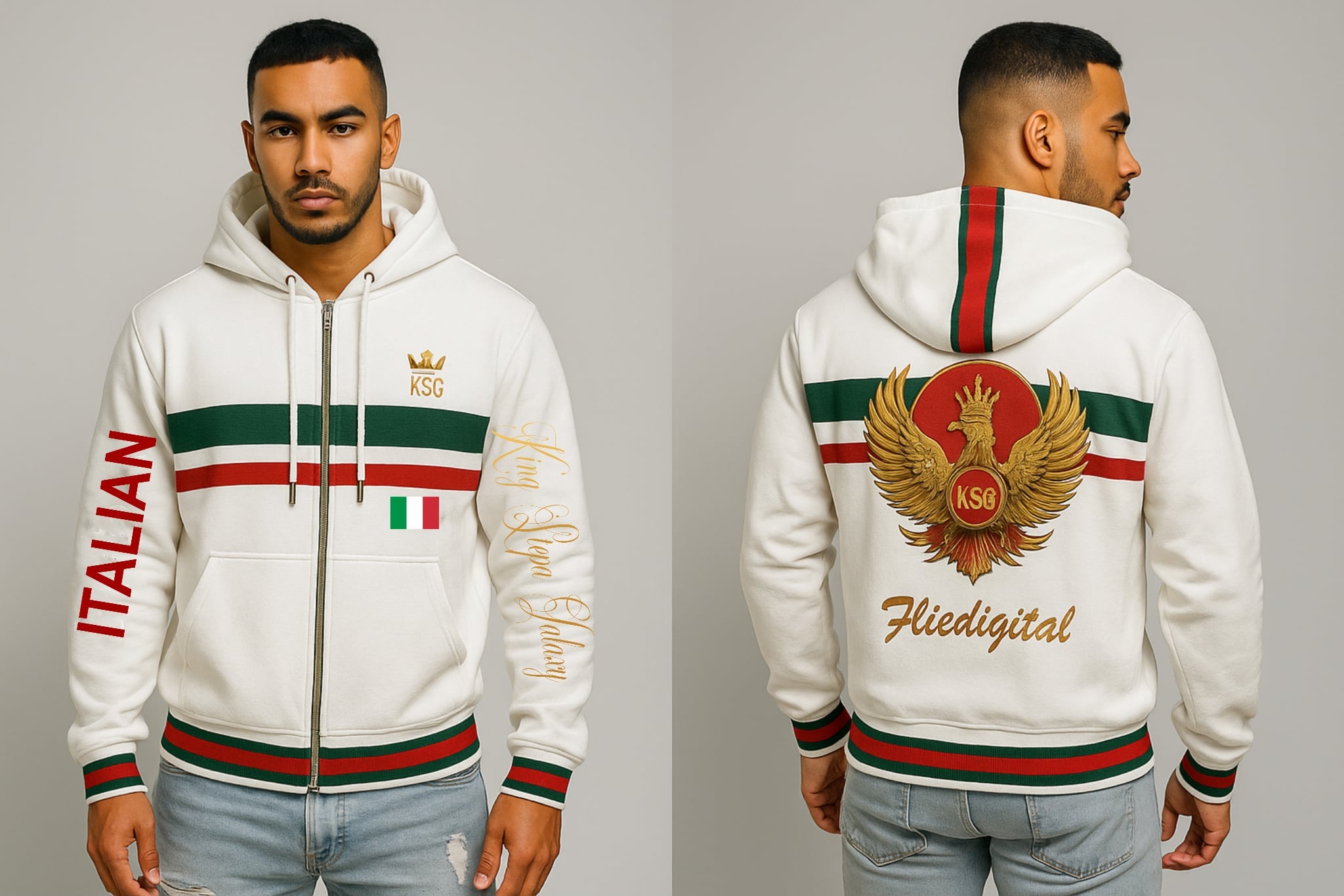 KSG/Fliedigital Hoodie                (Limited Nation Edition)