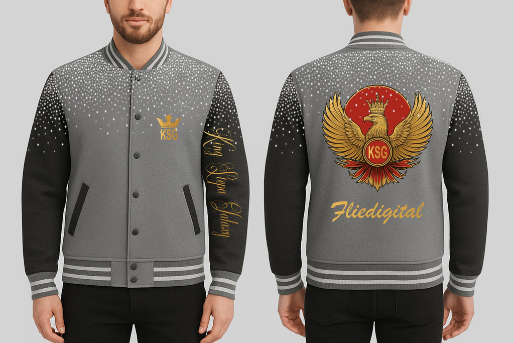 King Stepa Galaxy                                     Letterman Jackets